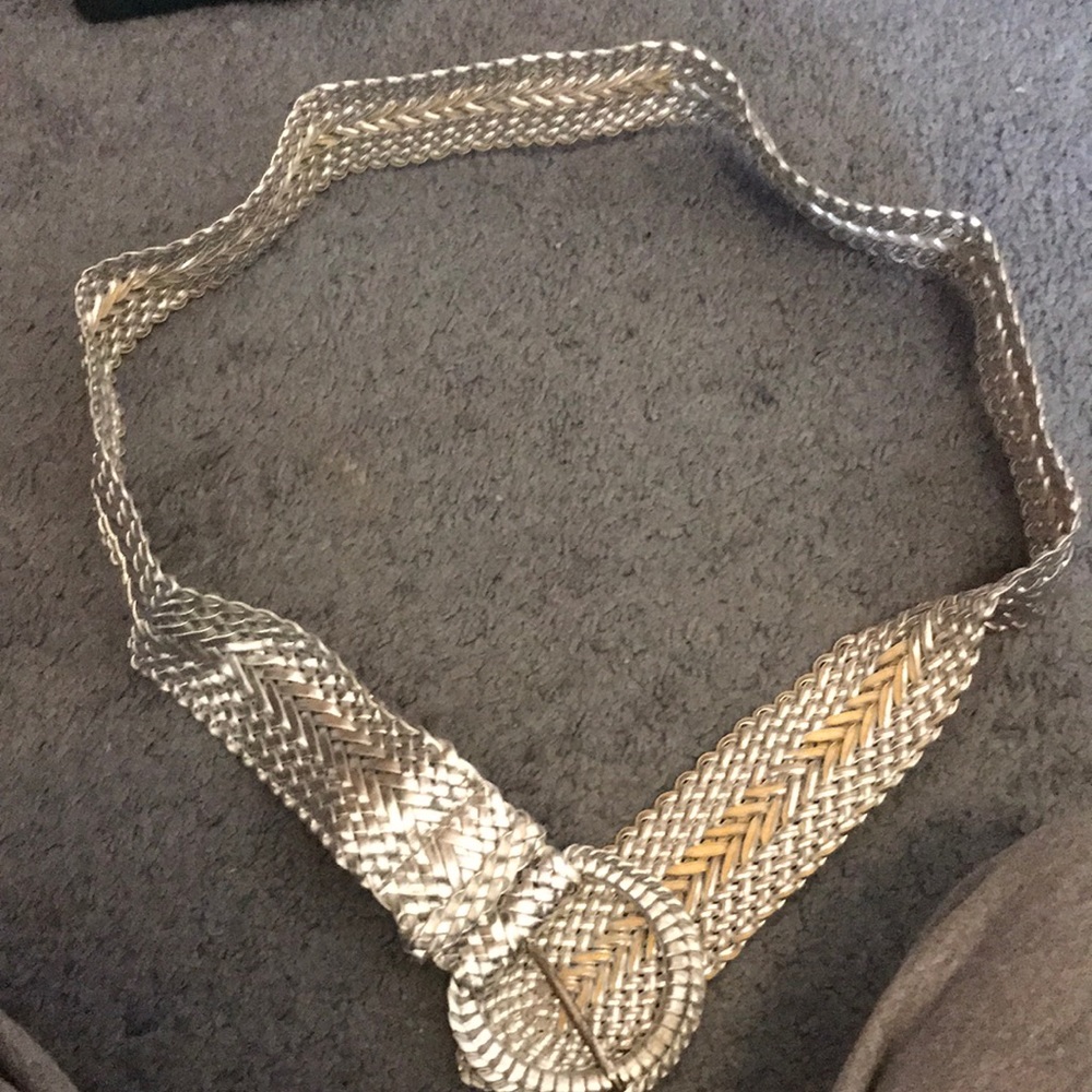 Silver belt